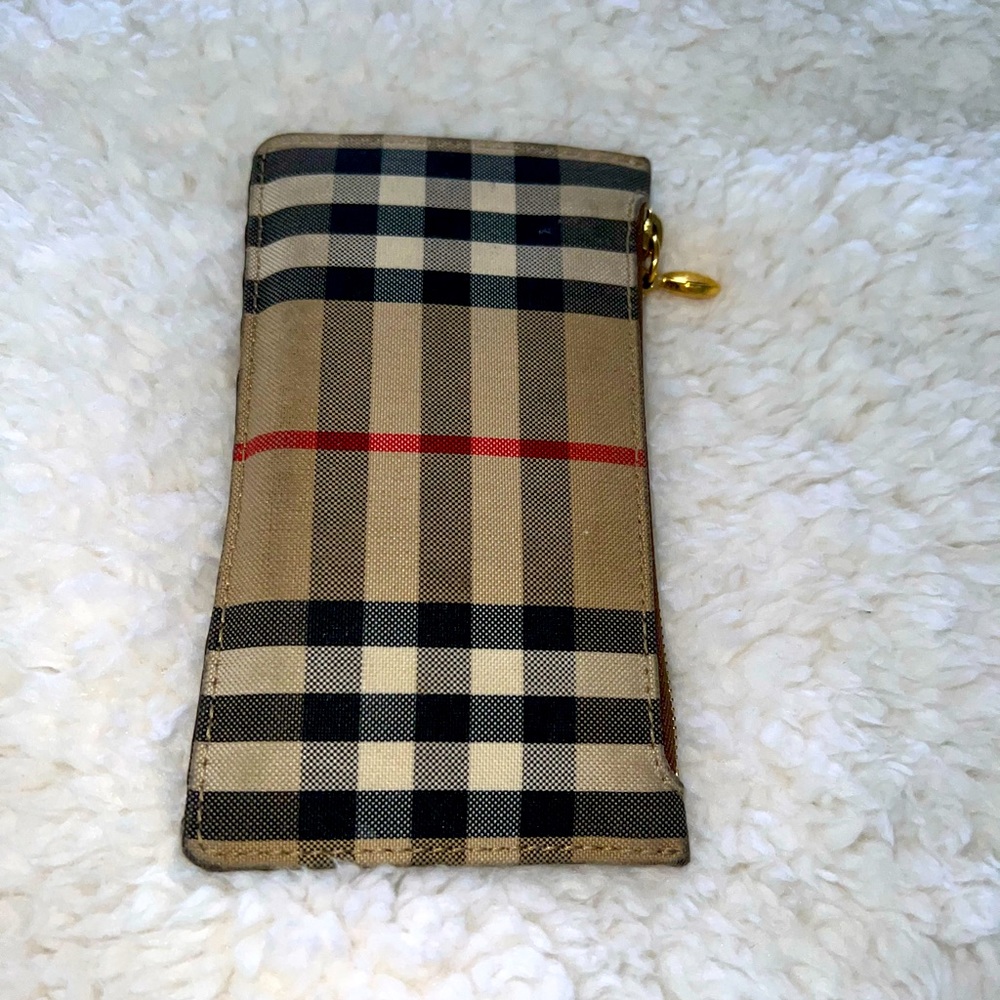 Authentic Burberry card wallet